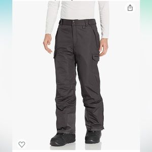 NWT! SkiGear Men's Snow Pants Cargo Pants | Large/30” Inseam; Charcoal